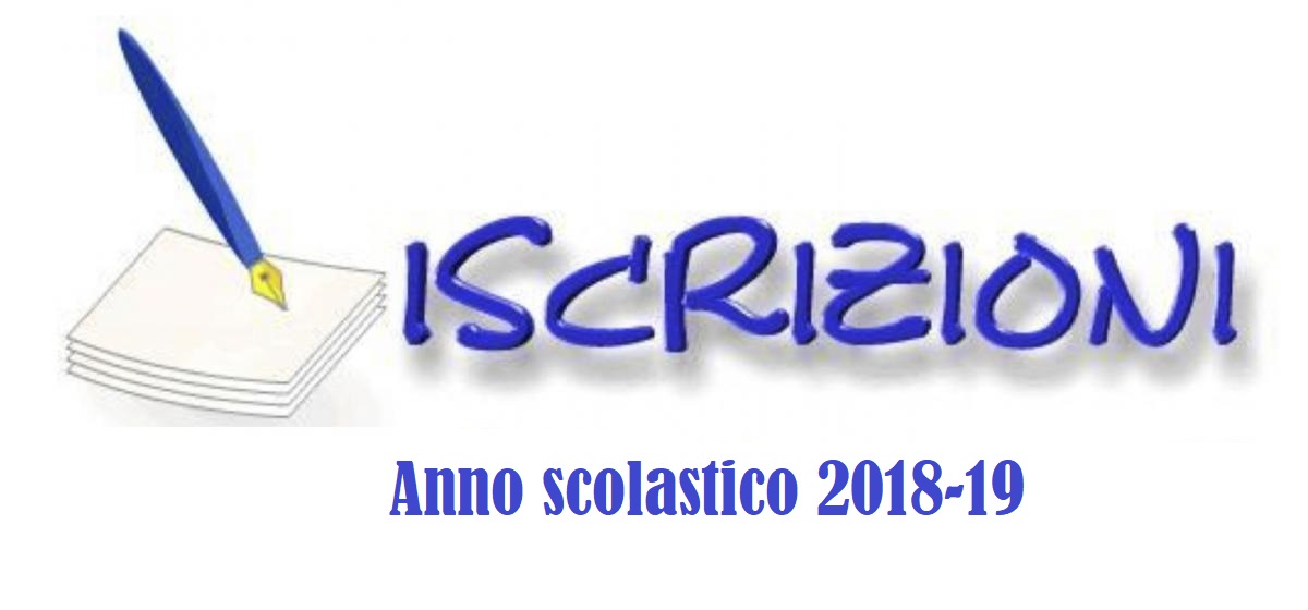 ISCRIZIONI 2018-2019