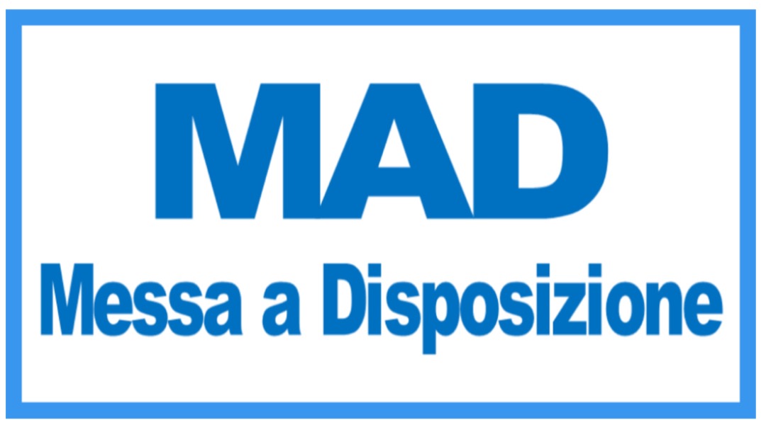 AVVISO DOMANDA DI MESSA A DISPOSIZIONE MAD